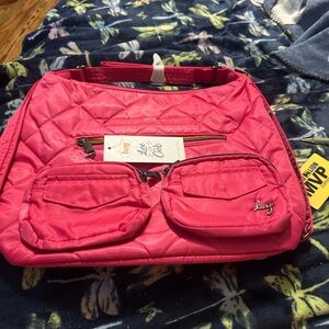 Lug zipliner 2 in rosette pink